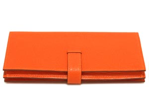 エルメススーパーコピーベアン スフレ/オレンジ×ゴールド金具 he-ac-1435 - 商品画像 5
