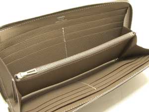 エルメスコピーアザップ ロング/エトープ×シルバー金具 he-ac-1474 - 商品画像 1