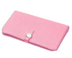 エルメスコピー ドゴンGM ピンク トゴ シルバー金具 he-ac-1735 - 商品画像 5