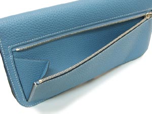 エルメスコピー ドゴンロング/ブルージーン×シルバー金具 he-ac-3005 - 商品画像 1