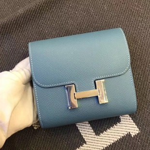 エルメススーパーコピー コンスタンス コンパクト ミニ ヴォーエプソン 二つ折り財布 he-co-0086 - 商品画像 2