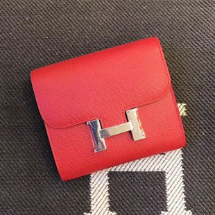 エルメス コンスタンス コンパクト ミニ ヴォーエプソン 二つ折り財布 he-co-0092 - 商品画像 2