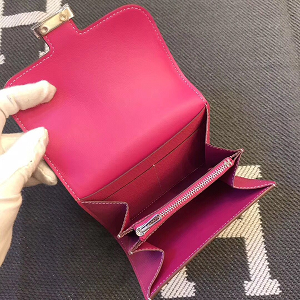 エルメススーパーコピー コンスタンス コンパクト ミニ ヴォーエプソン 二つ折り財布 he-co-0097 - 商品画像 7