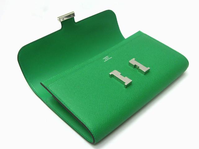 エルメスコピー HERMES コンスタンスロング 長財布 バンブー(シルバー金具) ヴォーエプソン he-ct-1012 - 商品画像 5