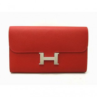 エルメスコピーHERMES コンスタンスロング 長財布 ヴァーミリオン(シルバー金具) ヴォーエプソンhe-ct-1014 - 商品画像 2