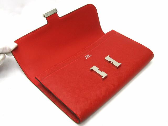 エルメスコピーHERMES コンスタンスロング 長財布 ヴァーミリオン(シルバー金具) ヴォーエプソンhe-ct-1014 - 商品画像 5