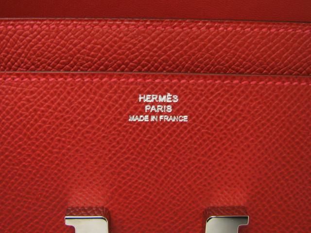 エルメスコピーHERMES コンスタンスロング 長財布 ヴァーミリオン(シルバー金具) ヴォーエプソンhe-ct-1014 - 商品画像 3