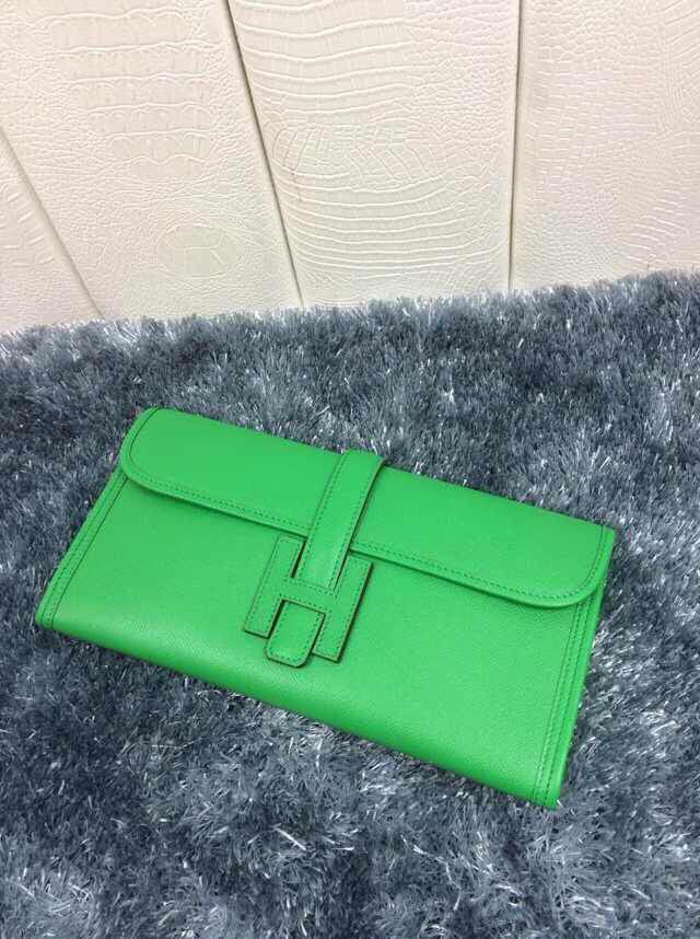 素晴らしいエルメススーパーコピー[HERMES] ジジェ エラン[Jige Elan] （シロステッチ） エプソン グリーン he-jd-1243 - 商品画像 3