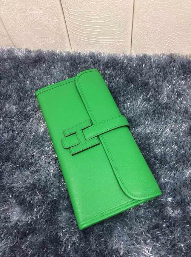 素晴らしいエルメススーパーコピー[HERMES] ジジェ エラン[Jige Elan] （シロステッチ） エプソン グリーン he-jd-1243 - 商品画像 7