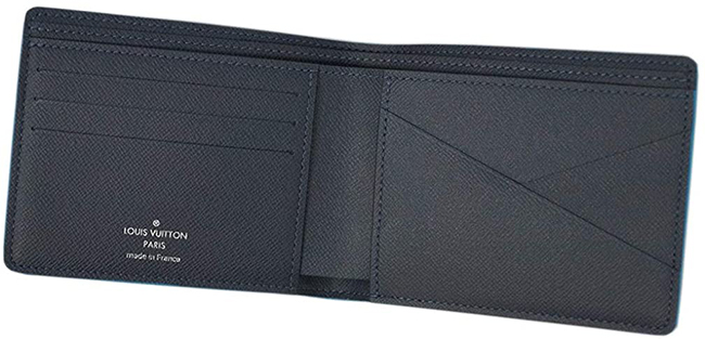 スーパーコピールイヴィトン M30381 財布 ヴィトン タイガ LV メンズ 二つ折り斜めカード札入れ ポルトフォイユ・ミュルティプル ブルーマリーヌ - 商品画像 1