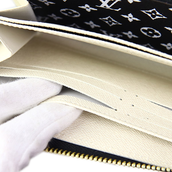 ルイ ヴィトンスーパーコピー LOUIS VUITTON 財布 長財布 ラウンドファスナー モノグラム キャンバス ジッピー・ウォレット Ivoire M44745 - 商品画像 6