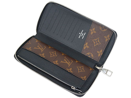 ルイヴィトンコピー M60109 財布 ラウンドジップ長財布 メンズ モノグラム・マカサー ジッピー・ウォレット ヴェルティカル - 商品画像 5