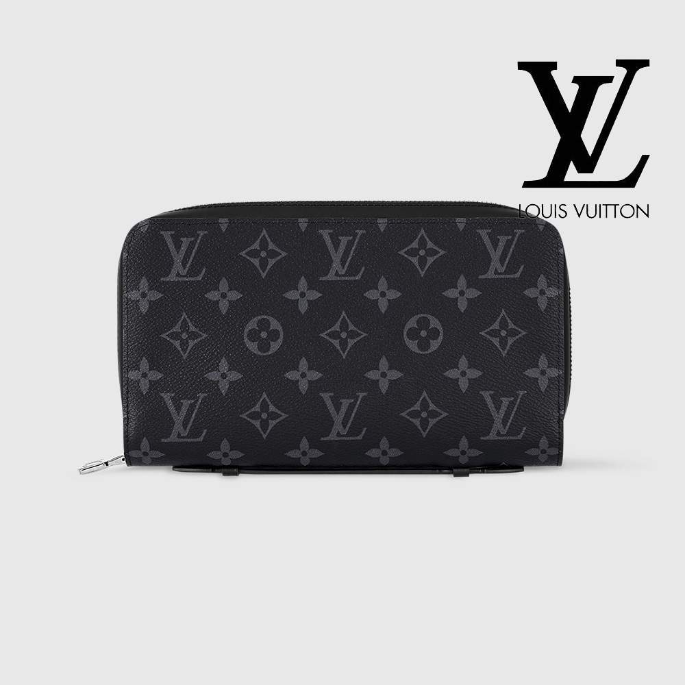 ルイヴィトンスーパーコピー 財布 モノグラム・エクリプス LV メンズ ラウンドジップ長財布 ジッピーXL M61698 - 商品画像 8