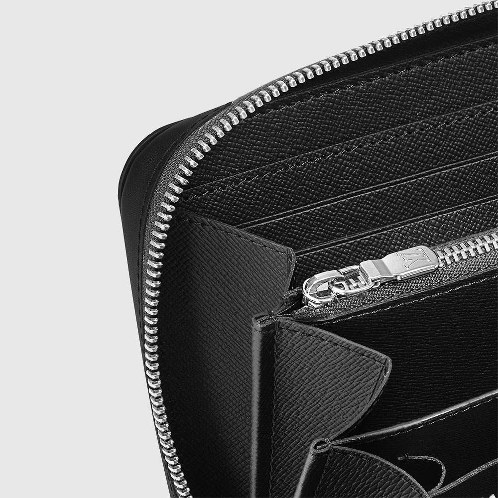 ルイヴィトンスーパーコピー 財布 モノグラム・エクリプス LV メンズ ラウンドジップ長財布 ジッピーXL M61698 - 商品画像 1