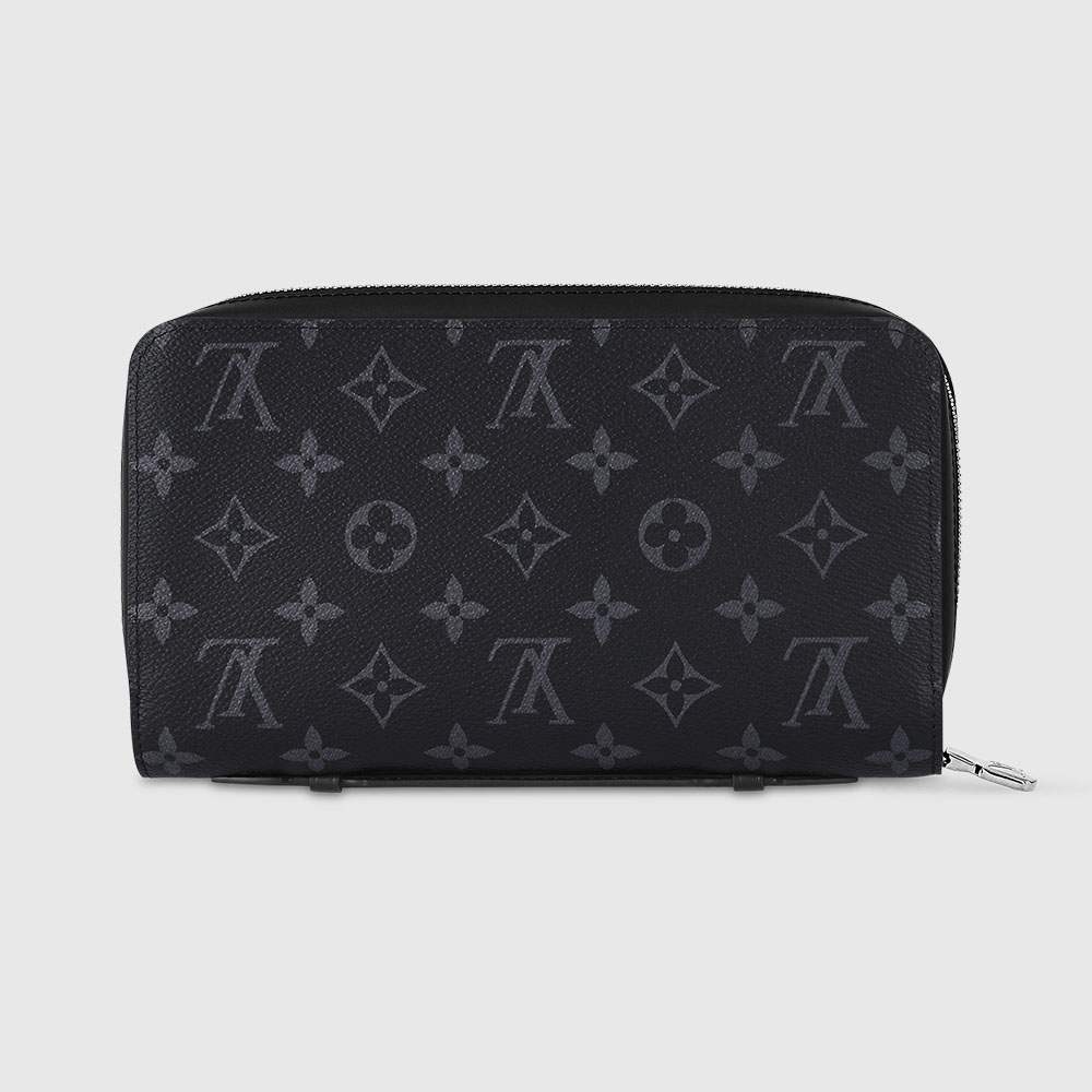 ルイヴィトンスーパーコピー 財布 モノグラム・エクリプス LV メンズ ラウンドジップ長財布 ジッピーXL M61698 - 商品画像 7