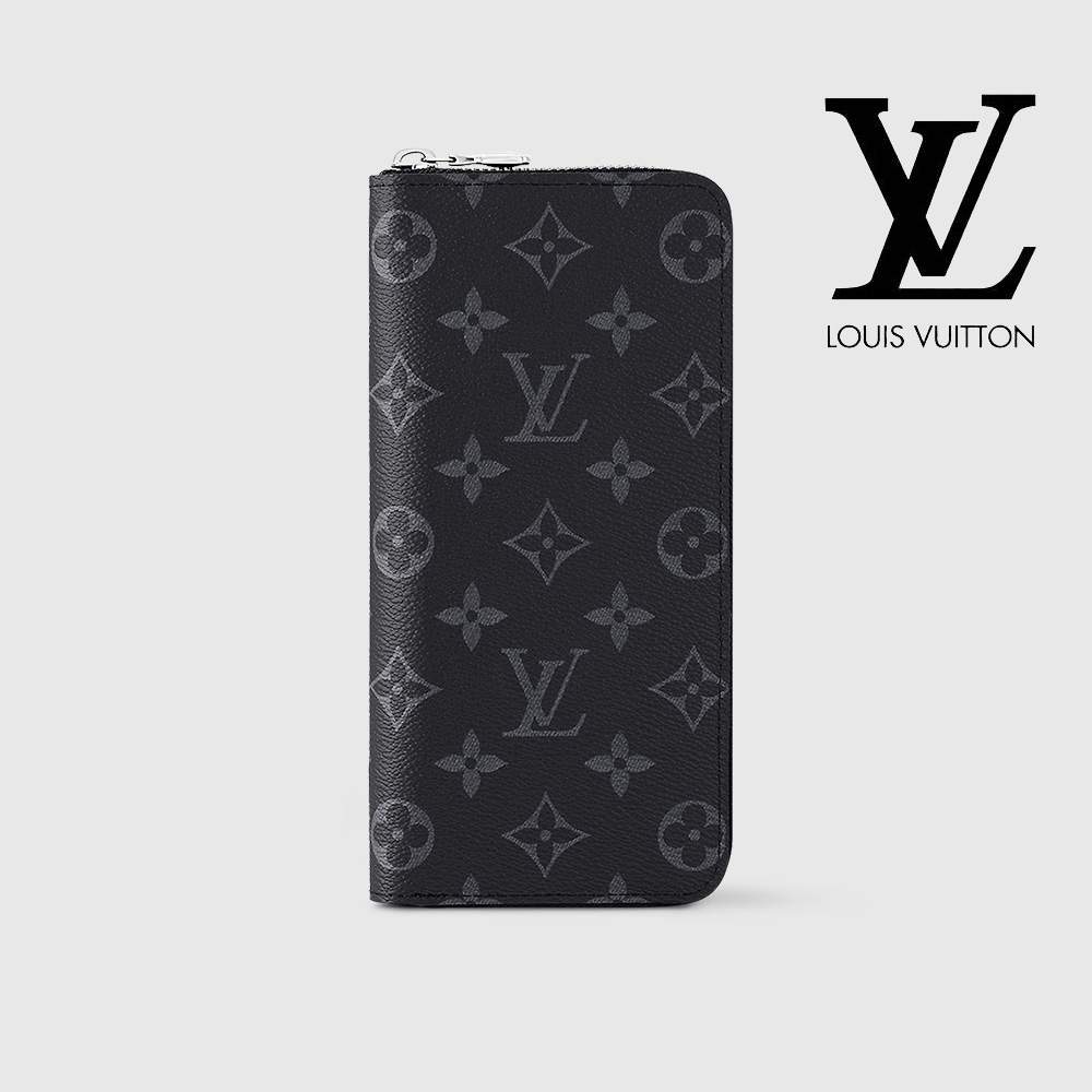 ルイヴィトンスーパーコピー財布 M62295 LOUIS VUITTON ヴィトン モノグラム・エクリプス LV メンズ ラウンドファスナー長財布 ジッピー・ウォレット ヴェルティカル - 商品画像 8