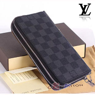 ルイヴィトンコピー 新作ファスナー財布 LOUIS VUITTON ルイヴィトン 2012 ダミエ グラフィット財布 M62732G - 商品画像 5