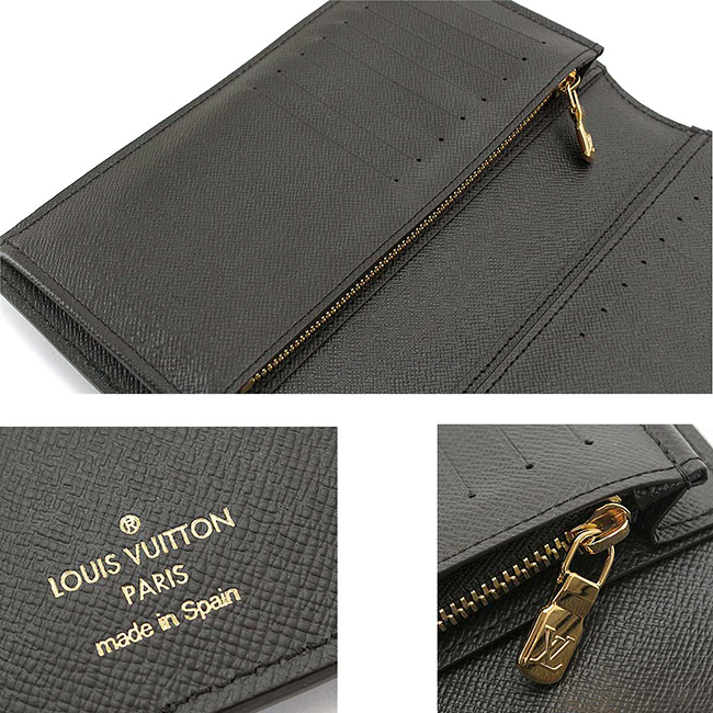 LOUIS VUITTONスーパーコピー モノグラム スプリット ポルトフォイユ ブラザ 二つ折り 長財布 ブルー ブラウン M63026 - 商品画像 3