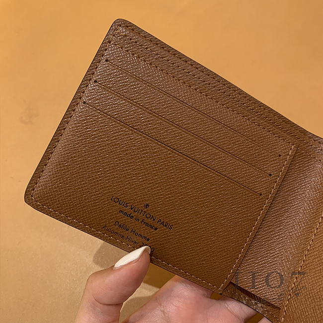 ルイヴィトンコピー LouisVuitton ポルトフォイユ ミュルティプル パッチワーク 折り財布 M69699 - 商品画像 4