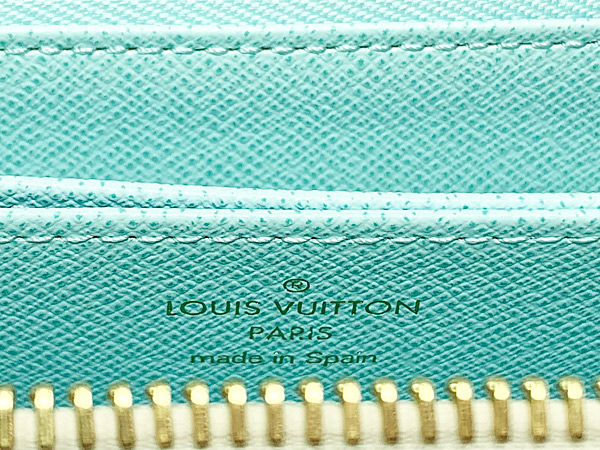 ルイヴィトン LOUIS VUITTON ジッピー・ウォレット 長財布 ブルー モノグラム・キャンバス M80360 - 商品画像 5