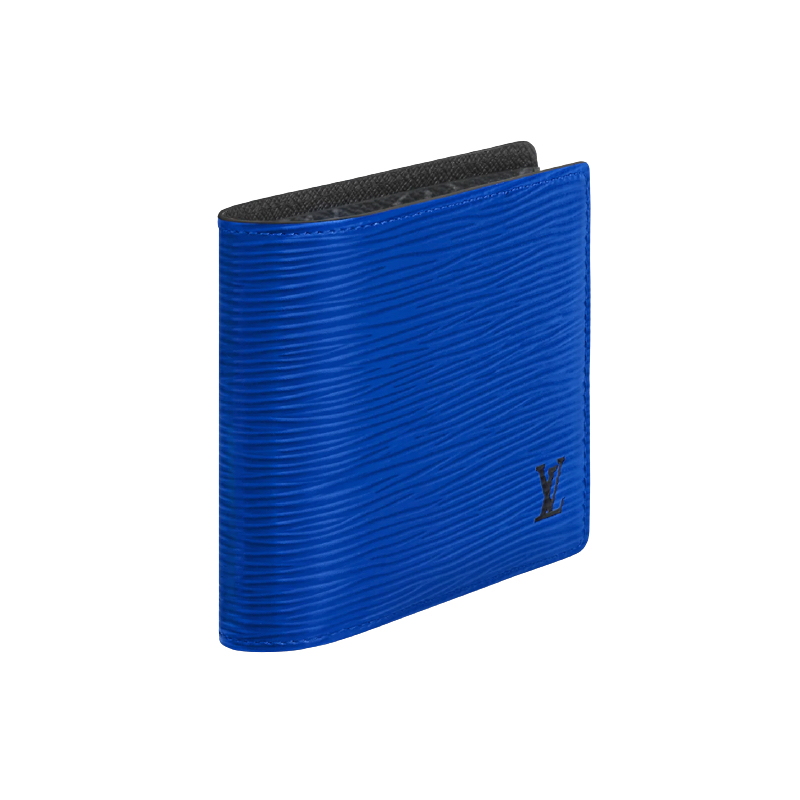 ルイ・ヴィトンコピー Louis Vuitton ポルトフォイユ・ミュルティプル エピ レザー ブルー M80770 - 商品画像 7
