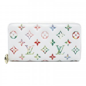 ルイヴィトンラウンドファスナー長財布コピー ジッピー・ウォレット LV ガーデン ラムレザー ホワイトマルチ M81694 - 商品画像 2