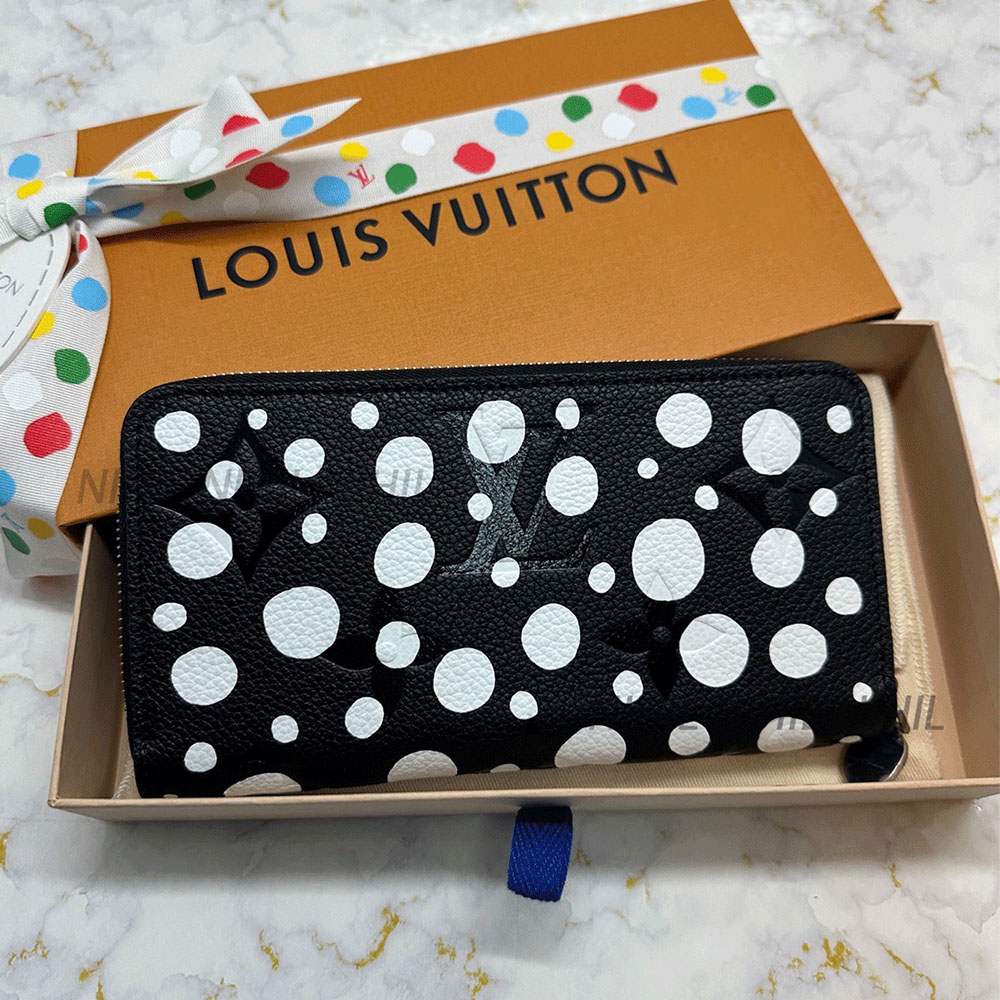 ルイヴィトン スーパーコピー LV × YK 草間彌生 コラボ ジッピー ウォレット M81954 M81906 - 商品画像 7