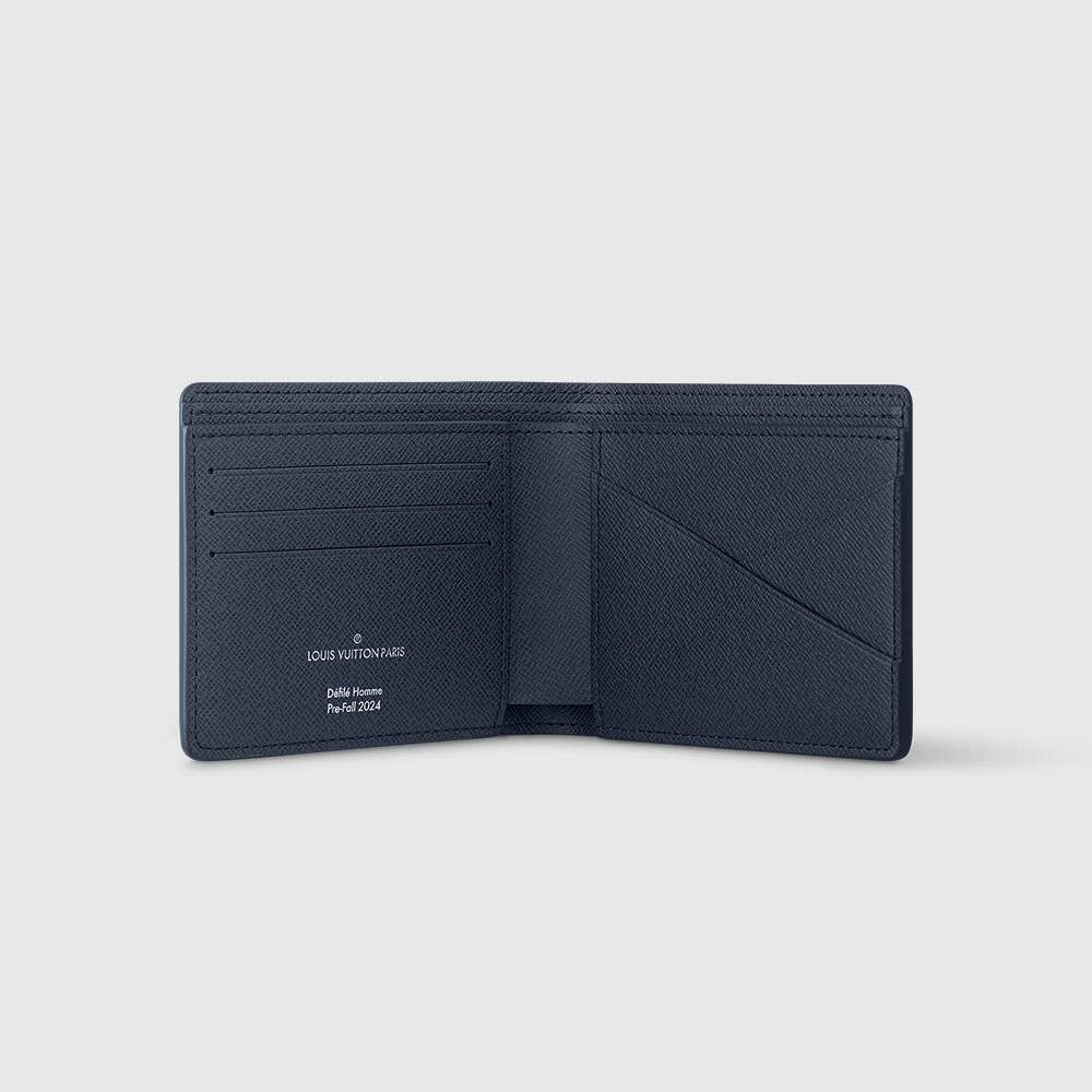 ルイヴィトンスーパーコピー二つ折り財布 ブルー ポルトフォイユ･ミュルティプル N40676 - 商品画像 6