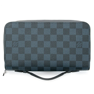 ルイヴィトンスーパーコピー財布 長財布 LOUISVUITTON メンズ マルチケース ジッピー×L ダミエ･コバルト N41590 - 商品画像 7