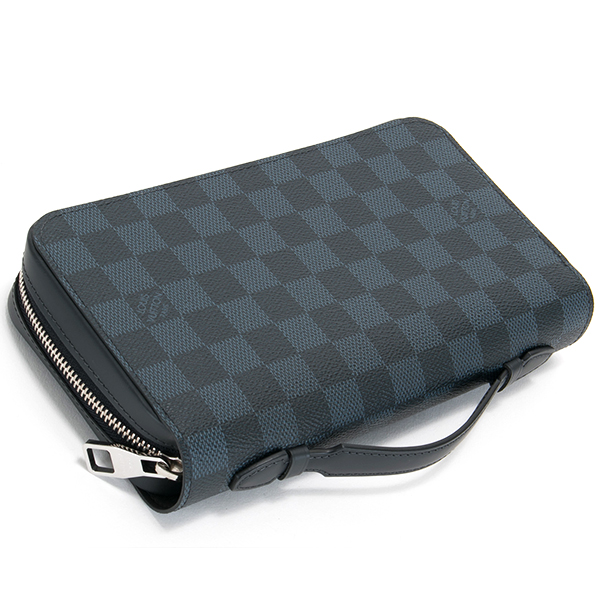 ルイヴィトンスーパーコピー財布 長財布 LOUISVUITTON メンズ マルチケース ジッピー×L ダミエ･コバルト N41590 - 商品画像 5