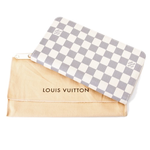 LOUIS VUITTONコピー ルイ ヴィトン ジッピー オーガナイザー ダミエ アズール ラウンドファスナー 長財布 ホワイト N60012 - 商品画像 5