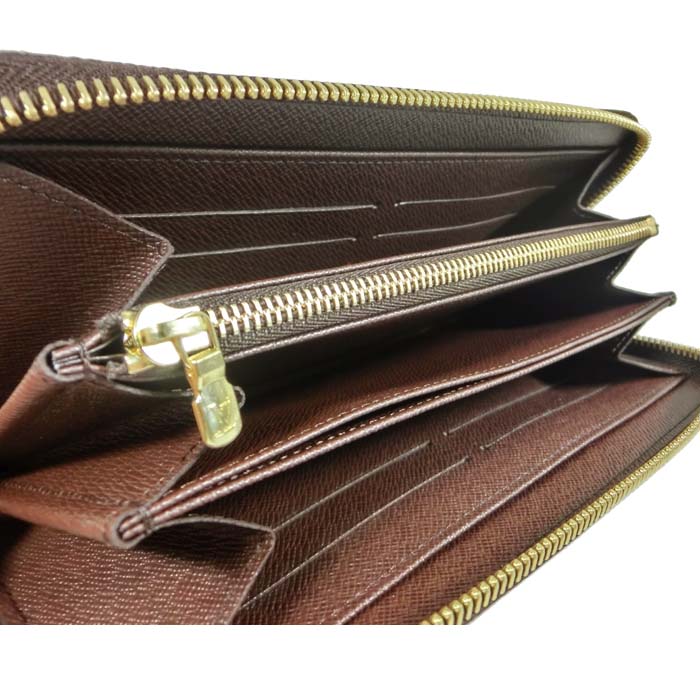 ルイヴィトンコピー 財布 長財布 LOUIS VUITTON ラウンドファスナー ジッピー ウォレット / ダミエ N60015 - 商品画像 2