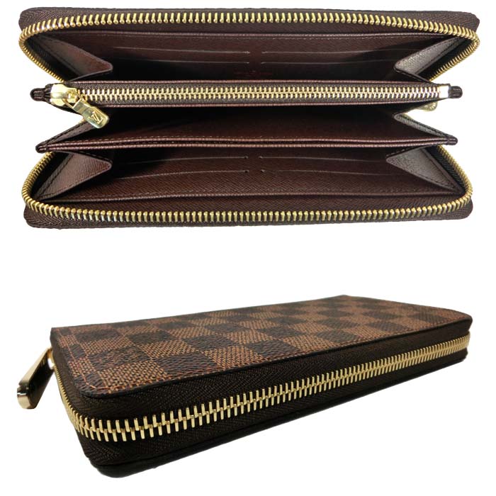 ルイヴィトンコピー 財布 長財布 LOUIS VUITTON ラウンドファスナー ジッピー ウォレット / ダミエ N60015 - 商品画像 5