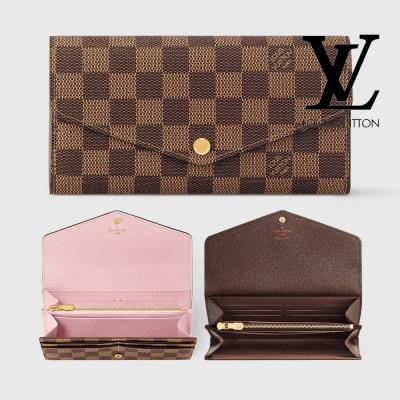 ルイヴィトンスーパーコピー ポルトフォイユ･サラ 2色 ダミエ・エベヌ 長財布 N60114 N63209