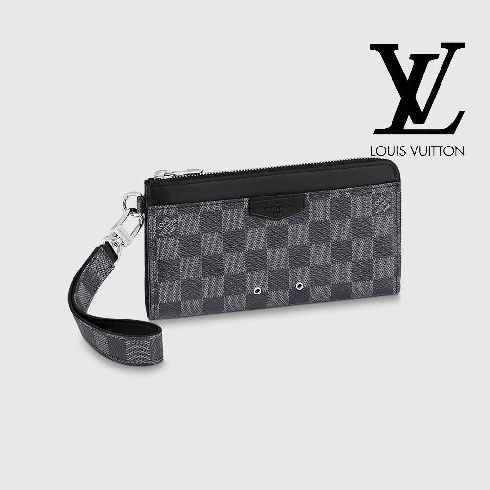 ルイヴィトンコピー カードケース メンズ ジッピードラゴンヌ リストレット スマートフォンケース ポーチ ダミエグラフィット LOUIS VUITTON N60379 グレー ブラック - 商品画像 8