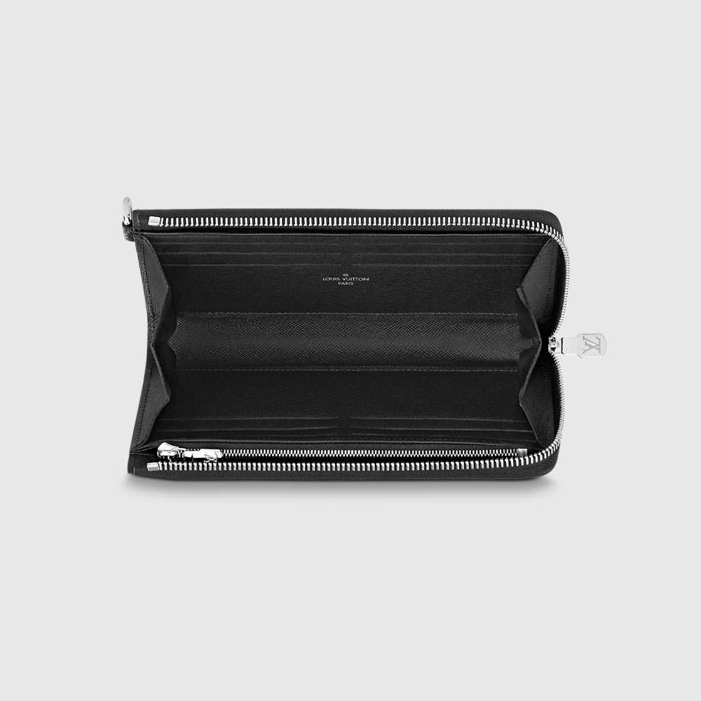 ルイヴィトンコピー カードケース メンズ ジッピードラゴンヌ リストレット スマートフォンケース ポーチ ダミエグラフィット LOUIS VUITTON N60379 グレー ブラック - 商品画像 6