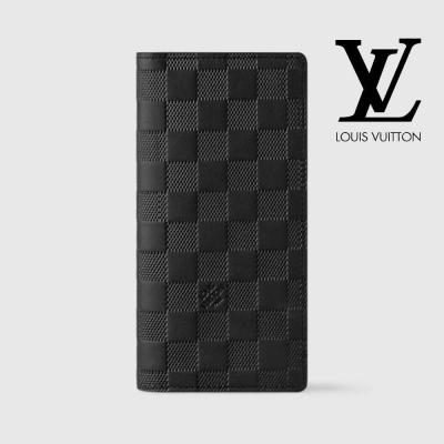 ルイヴィトンスーパーコピー 長財布 Louis Vuitton N63010 財布 ダミエ・グラフィット ポルトフォイユ・ブラザ メンズ グラフィット ブラック 黒 - 商品画像 2