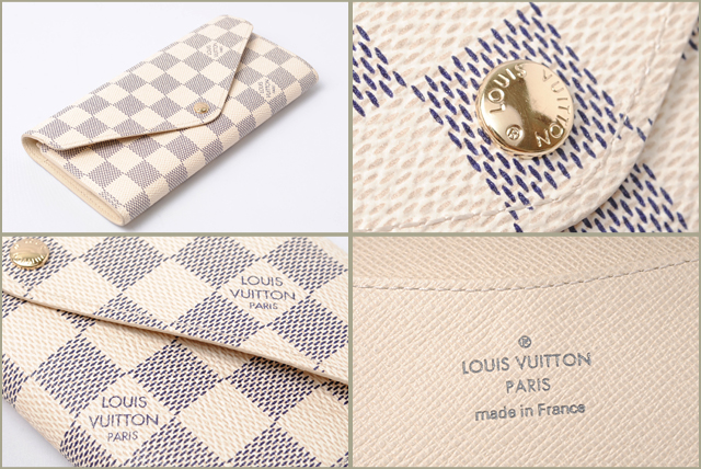 LOUIS VUITTONスーパーコピー ダミエ・アズール 財布 三つ折り取り外し小銭長財布 ポルトフォイユ・ジョセフィーヌ LV N63020 - 商品画像 2
