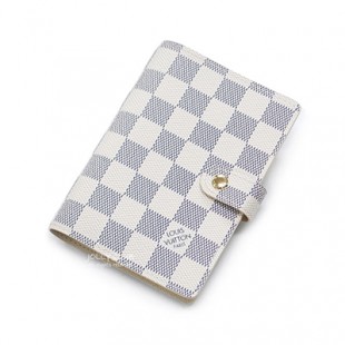 ルイヴィトンコピー LOUIS VUITTON アジェンダカバー 手帳ケース ノート ダミエ・アズール キャンバス アジェンダPM メンズ レディース R20706
