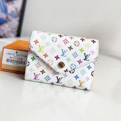 ルイヴィトン コピー LV×TM ポルトフォイユ・ヴィクトリーヌ財布 m28387 - 商品画像 2