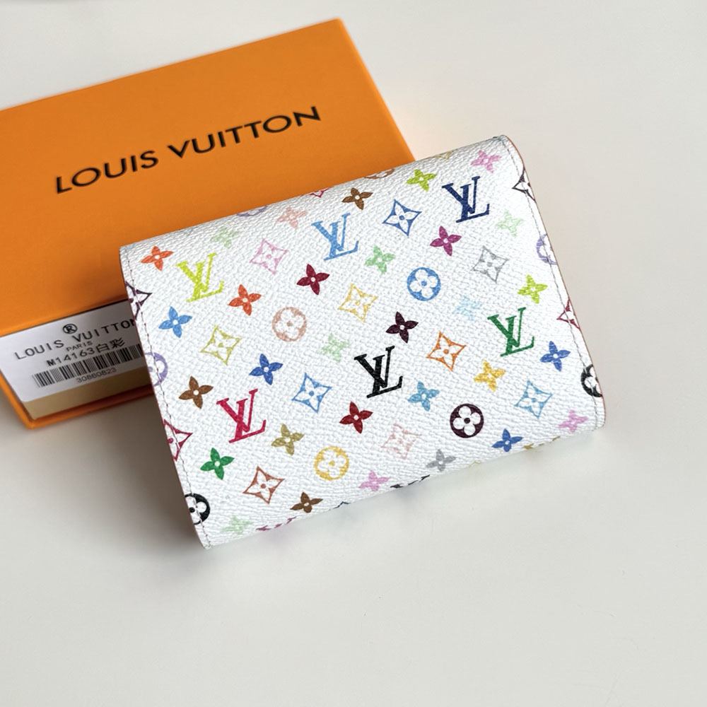 ルイヴィトン コピー LV×TM ポルトフォイユ・ヴィクトリーヌ財布 m28387 - 商品画像 4