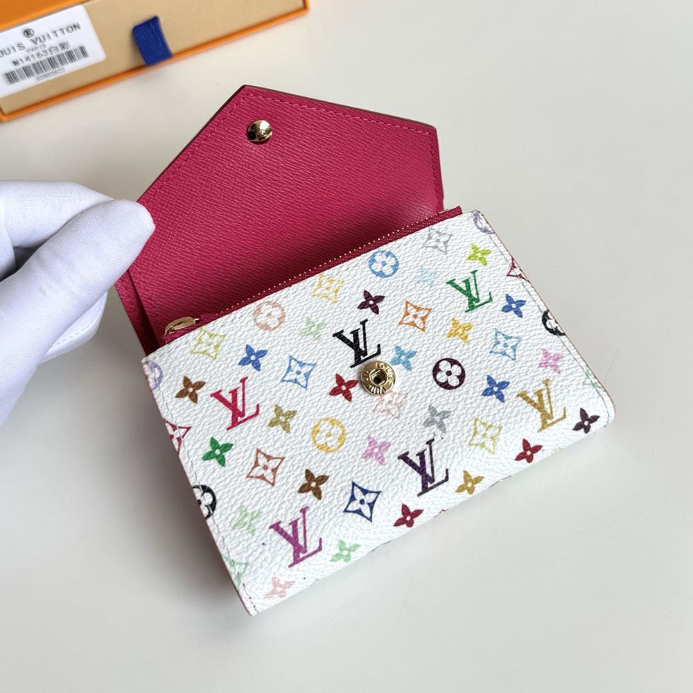 ルイヴィトン コピー LV×TM ポルトフォイユ・ヴィクトリーヌ財布 m28387 - 商品画像 6
