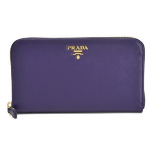 PRADA/プラダスーパーコピー 型押しカーフスキン ラウンドファスナー長財布 1M0506 QWA 030 - 商品画像 1