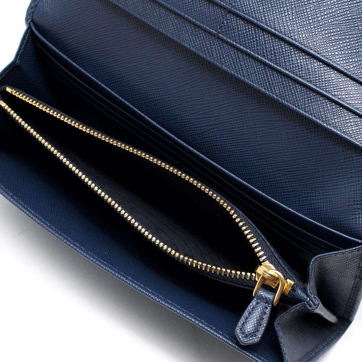 プラダスーパーコピー PRADA 長財布 サフィアーノ/SAFFIANO トライアングル/TRIANG 三角ロゴプレート ブリエッタブルー 1MH132 QHH F0016 レディース - 商品画像 10