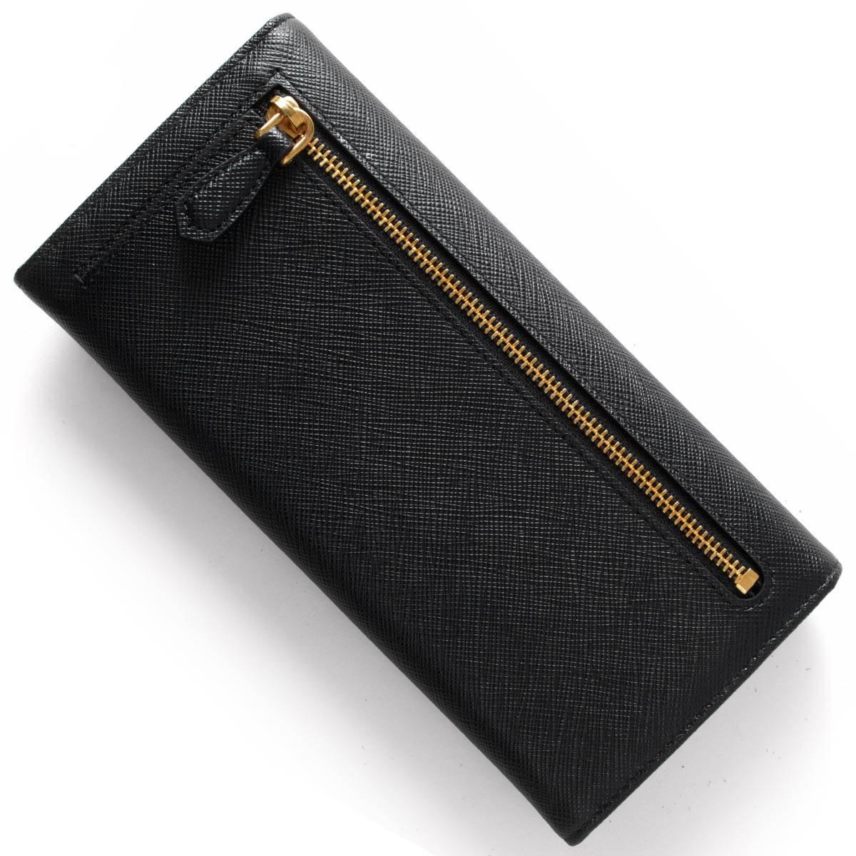 スーパーコピープラダ PRADA 長財布 SAFFIANO TRIANG 三角ロゴプレート ブラック 1MH132 QHH F0002 メンズ - 商品画像 1
