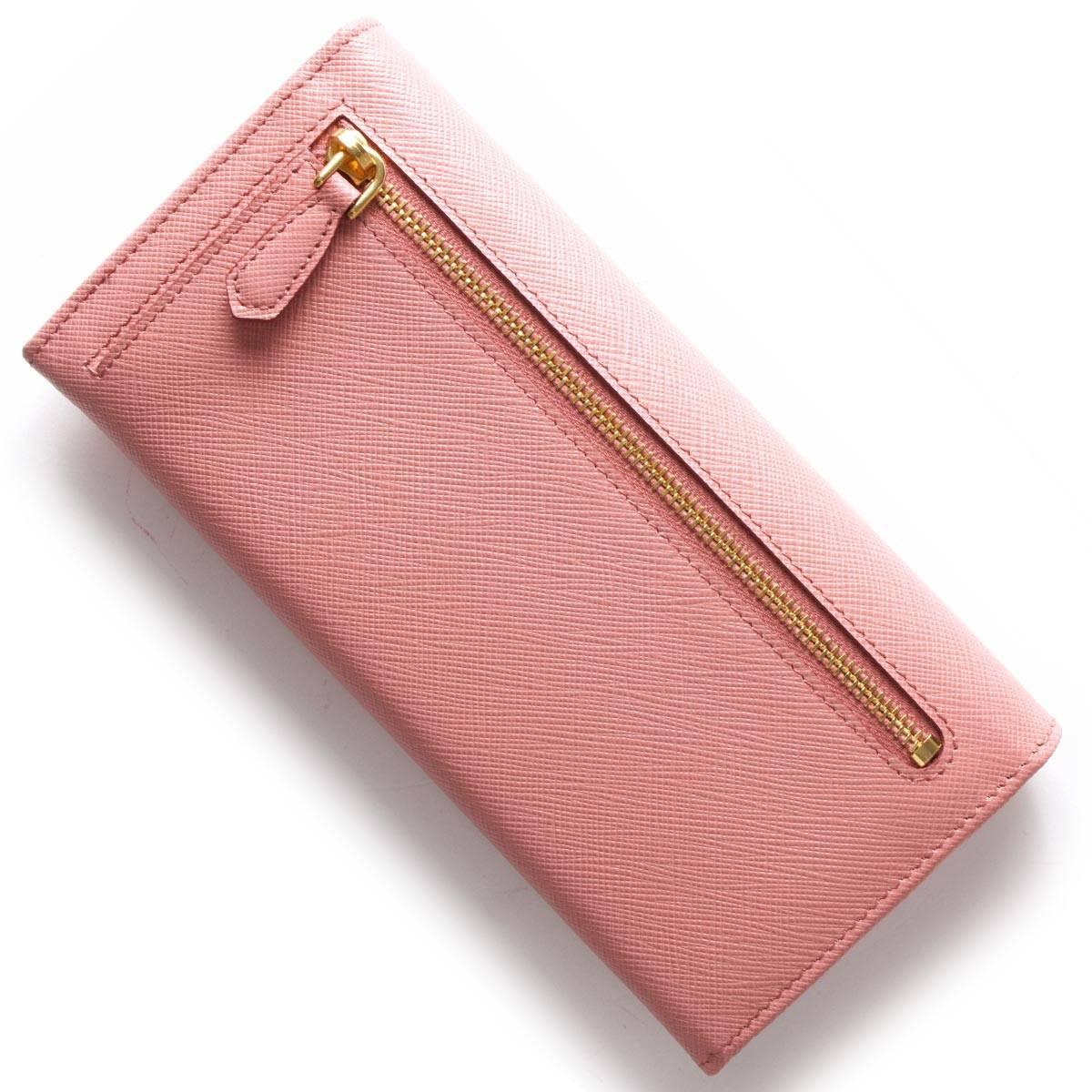 プラダスーパーコピー PRADA 長財布 SAFFIANO METAL ペタロピンク 1MH132 QWA F0442 レディース - 商品画像 1