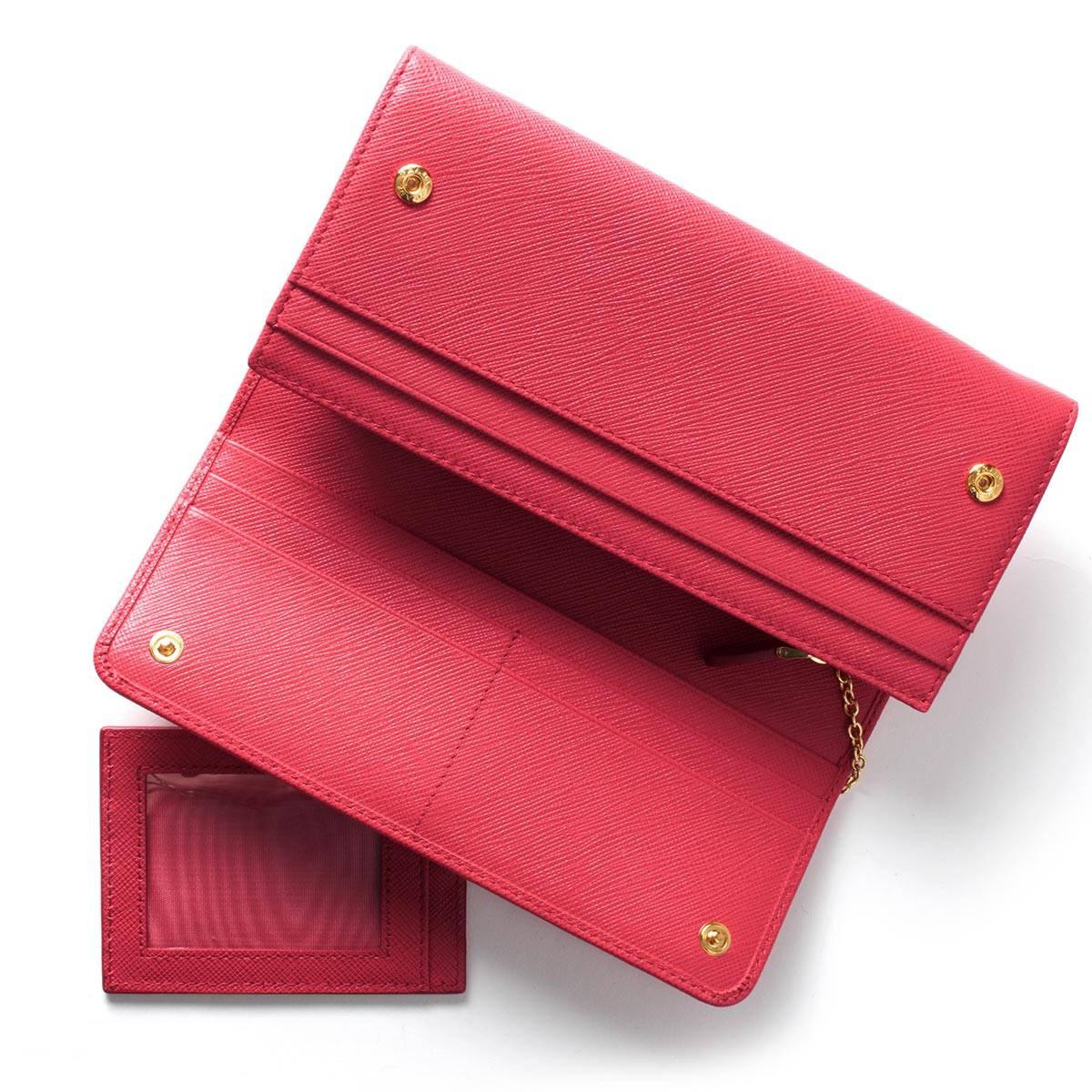 プラダコピー PRADA 長財布 サフィアーノ メタル SAFFIANO METAL ペオニアピンク 1MH132 QWA F0505 レディース - 商品画像 7