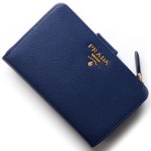 プラダコピー PRADA 二つ折り財布 サフィアーノ メタル SAFFIANO METAL ブリエッタブルー 1ML225 QWA F0016 レディース - 商品画像 2