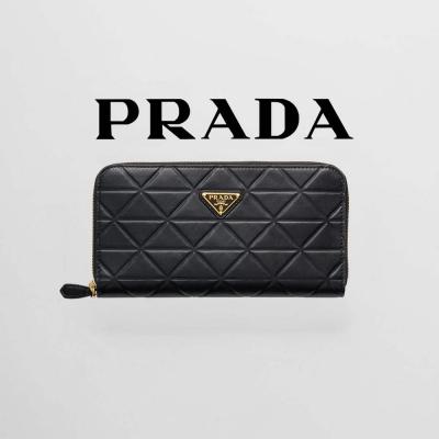 プラダ スーパーコピー トライアングルモチーフ入り レザー 財布 1ML506_2C3W_F0002 - 商品画像 2