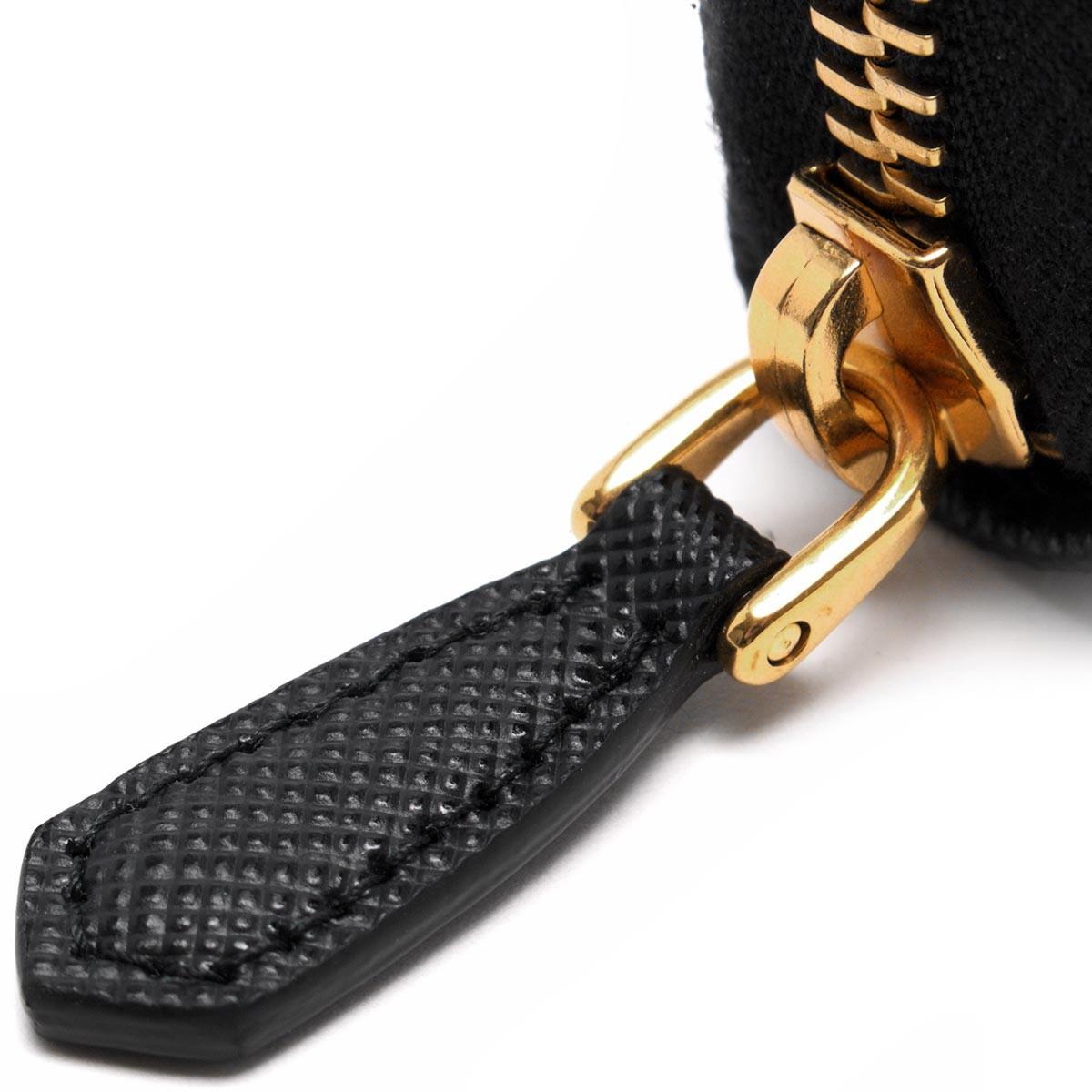 プラダコピー PRADA 長財布 SAFFIANO TRIANG 三角ロゴプレート ブラック 1ML506 QHH F0002 レディース - 商品画像 4